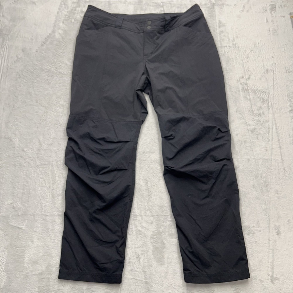 REI Co-op Pants Womens 16 Petite Gray Regular Fit Stretch Hiking Outdoor Camping